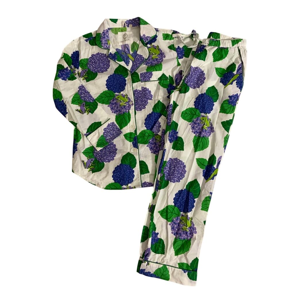 Printfresh Hydrangea Hideaway 2pc Organic Cotton … - image 7